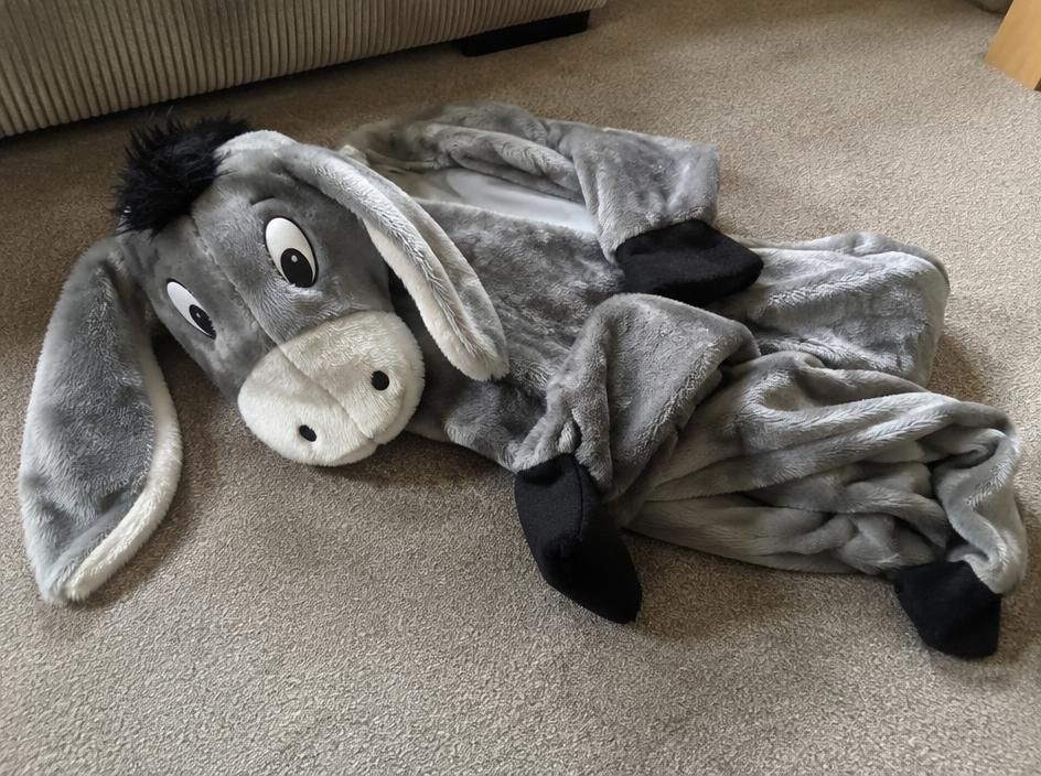 Two-person donkey costume